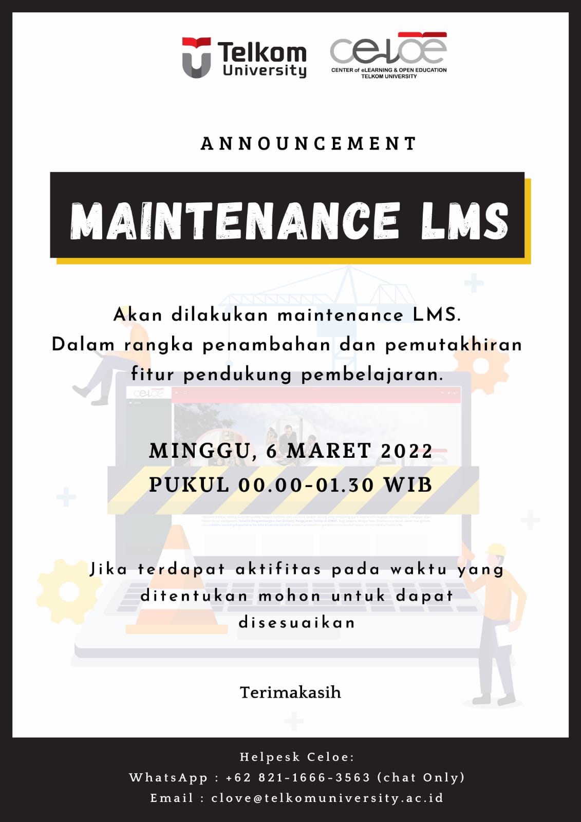 maintenance